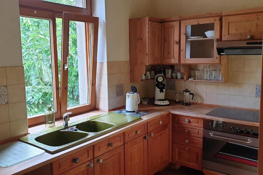 Idyllische Ferienwohnung In Zentrumsnaehe Dresden Buitenkant foto